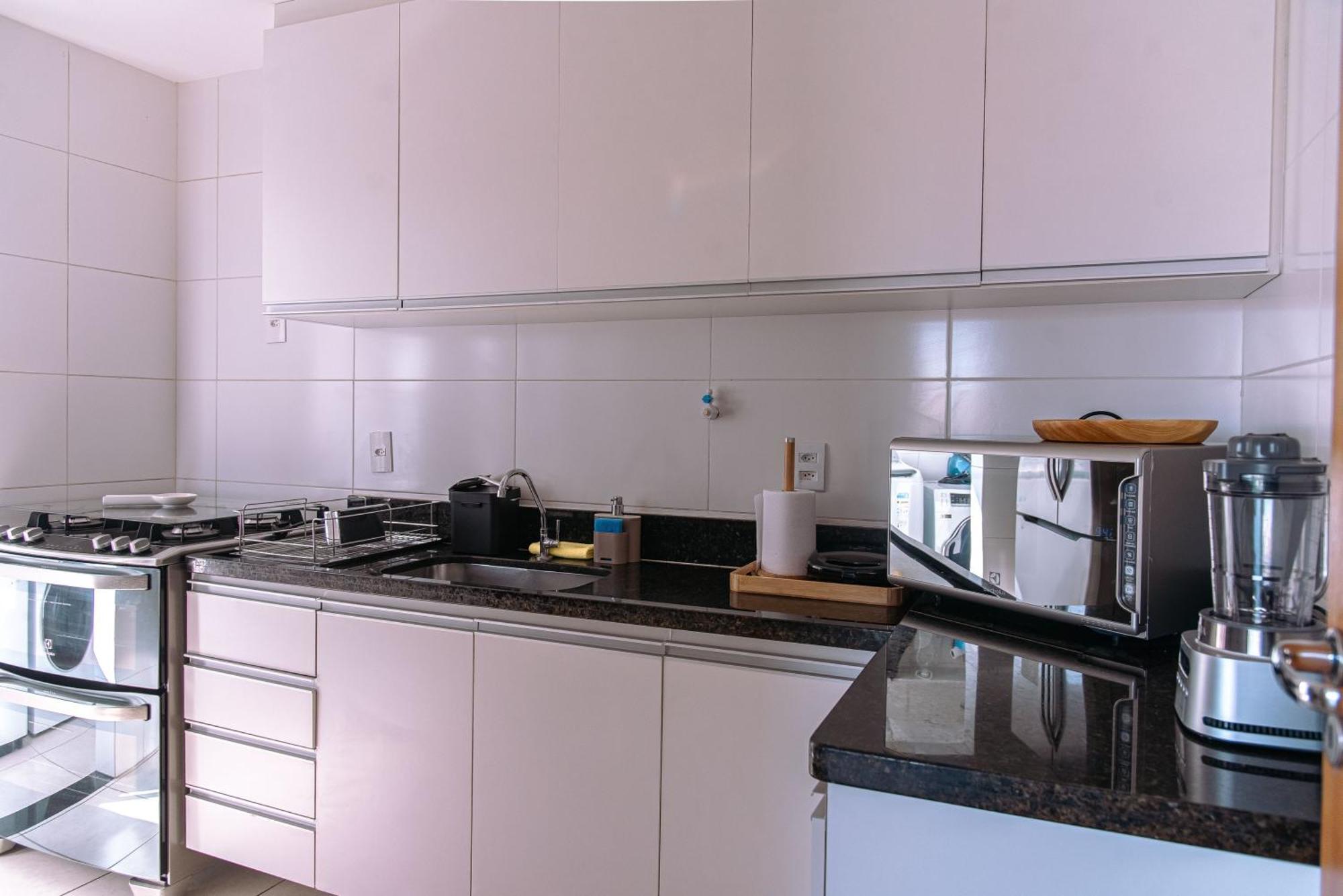 Апартаменти Apartamento De 2 Quartos Com Alto Padrao E Bem Localizado Em Jardim Camburi Віторія Екстер'єр фото